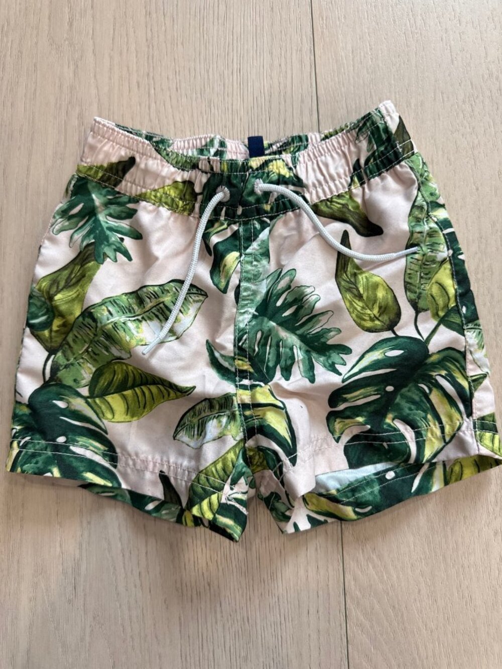 Janie and Jack Swim Trunks 6-12M Island Pattern